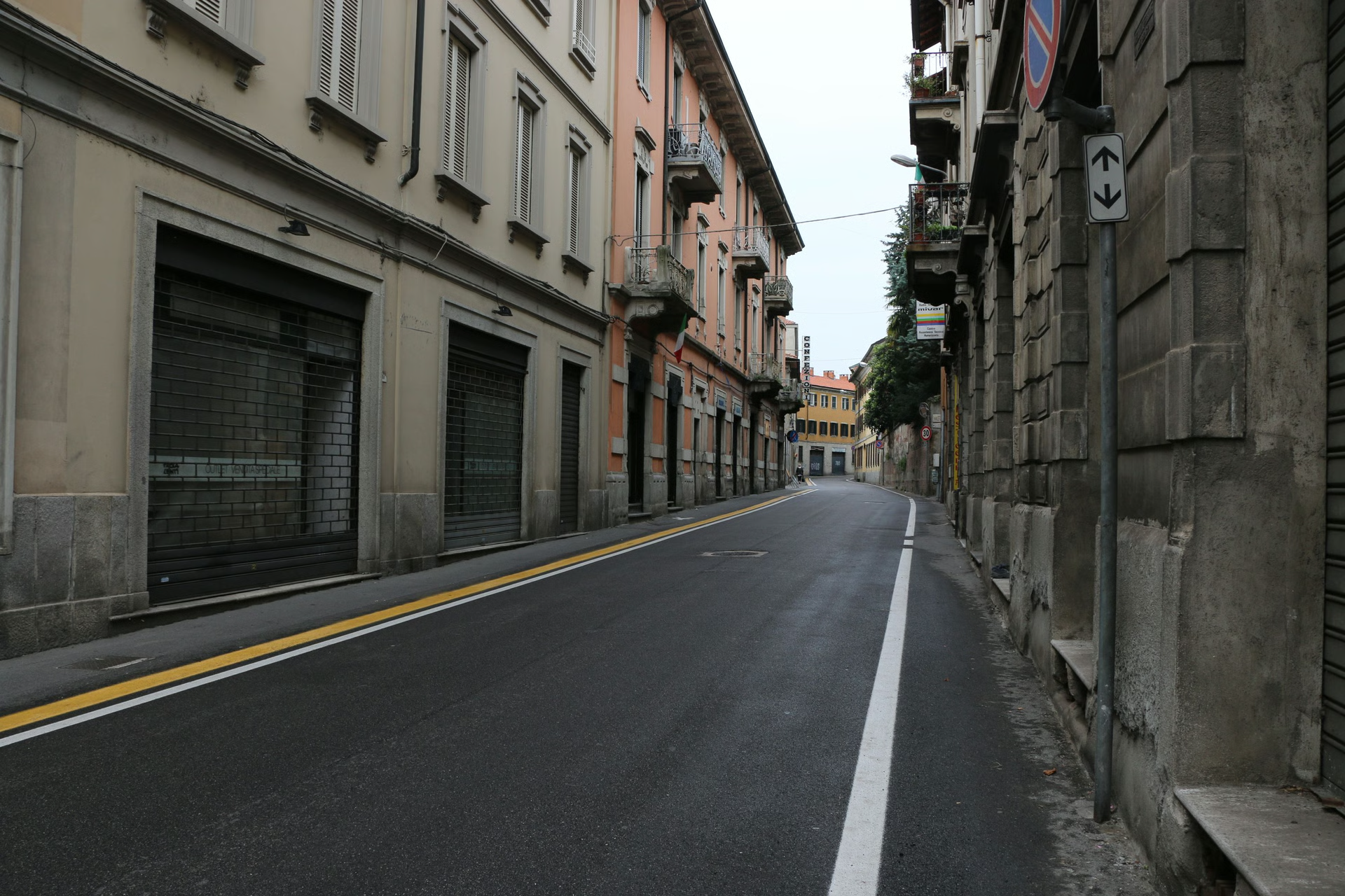 Corso Matteotti, status quo, photos in 2021