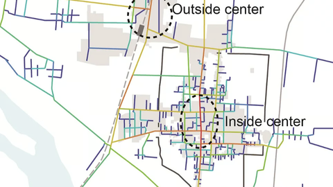 The impact of city walls on urban expansion and structure of small historical cities: a Space Syntax analysis of Zhengding, China