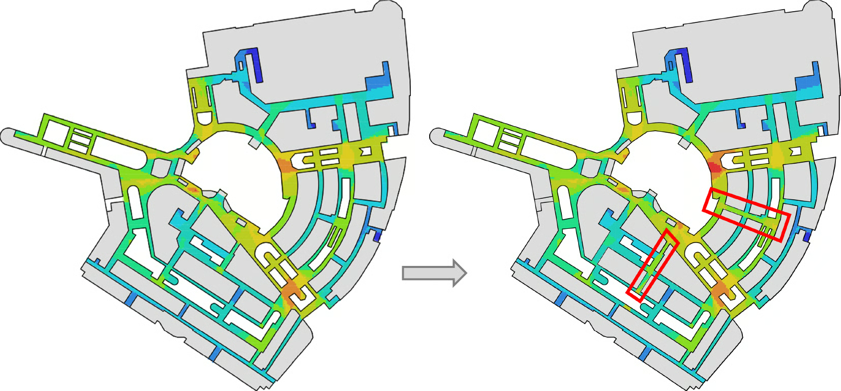 Master’s thesis research: Walking experience evaluation of urban three-dimensional commercial street