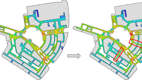 Master’s thesis research: Walking experience evaluation of urban three-dimensional commercial street