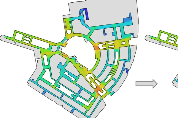 Master’s thesis research: Walking experience evaluation of urban three-dimensional commercial street