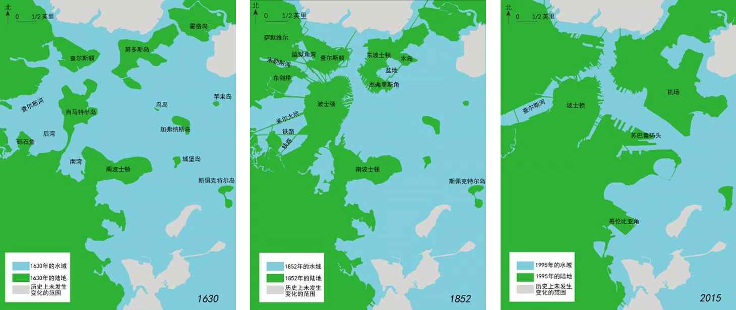 大波士顿的建设于扩张历程